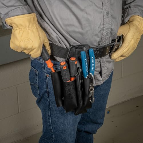 Klein Tools 85073INS Insulated Screwdriver Set, Made in USA, features 1000V Phillips, Slotted and Square Tips, Cushion Gri...