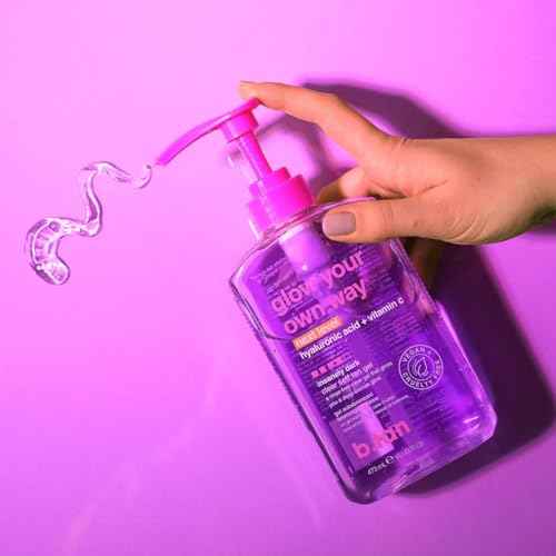 b.tan Insanely Dark Clear Self Tan Gel | Glow Your Own Way Next Level - Best, Transfer-Resistant Sunless Tanning Lotion, Ultra Quick Bronze, No Fake Tanner Smell, 16 Fl Oz