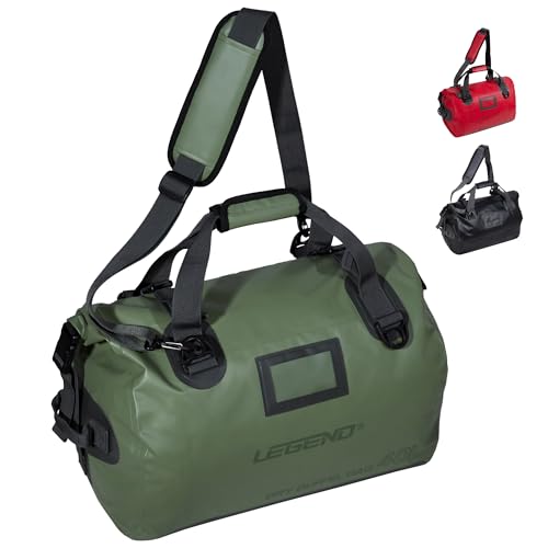 LEGEND Waterproof Duffel Bag - Heavy Duty Duffle Bag for Outdoor, Camping, Boating & Travel, Premium PVC Dry Duffel Bag, M...