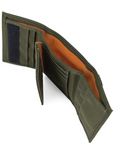 Timberland PRO Men's Cordura Nylon RFID Trifold Wallet with ID Window
