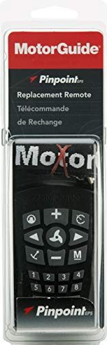 MotorGuide 8M0092071 Xi Series Pinpoint GPS Navigation Remote Replacement — For Xi3 and Xi5 Trolling Motors Includes Lanyard