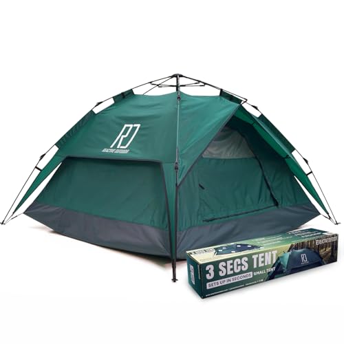 Reactive Outdoor Tent - 3 Second Tent - 3 Sec Instant Pop Up Tent - Easy and Quick Setup Camping Tent - 1 Person Setup Wat...