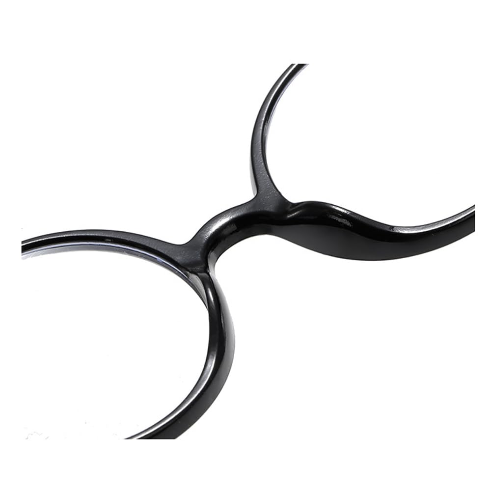 VIGUEUR Round Wizard Glasses - Wizard Costume Plastic Glasses For Dress Up