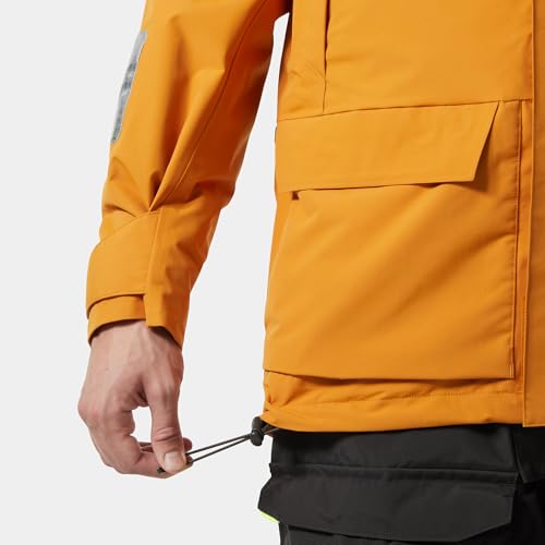 Helly-Hansen Men's Pier Jacket 4.0 - Adjustable Hood Raincoat - Sailing Wet Weather Gear - Lightweight Outdoor Jacket