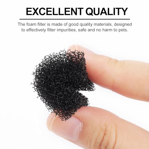 30pcs Pet Fountain Replacement Filter, Cat Drink Water Filter Replace Foam Filter Pet Fountain Foam Filter Compatible with...