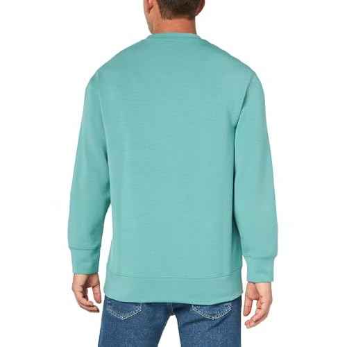 Armani Exchange Men's Abstract Print Logo Pullover Crewneck Sweatshirt