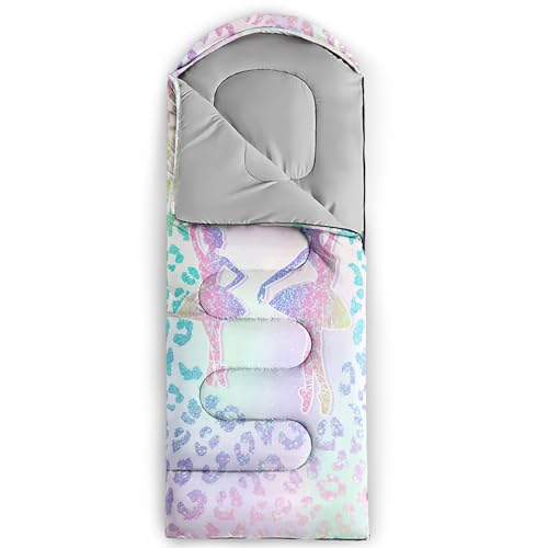 BSNTHO Camping Sleeping Bags,3 Season Warm & Cool Weather,Lightweight,Waterproof Sleeping Bags for Adults & Kids,Travelin...