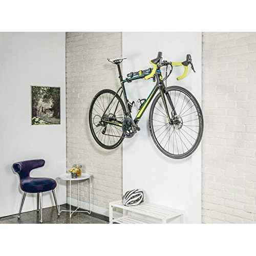 Topeak Solo Bike Holder ? Adjustable Wall-Mount Aluminum Bicycle Display Rack, 30¡Æ Rotation, Customizable Hooks, 35 lb Load Capacity & Minimalist Design for Indoor Garage or Apartment Storage