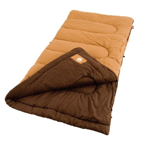 Coleman Dunnock Cold Weather Sleeping Bag, 20°F Camping Sleeping Bag for Adults, Comfortable & Warm Sleeping Bag for Campi...