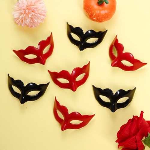 Yookat 20 Pieces Mini Masquerade Mask Small Mardi Gras Masks Small Venetian Mask Masquerade Masks Vintage Antique
