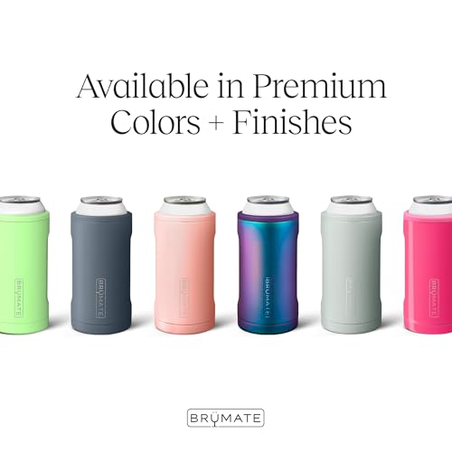 BrüMate Hopsulator Trio 3-in-1 Insulated Can Cooler for 12oz / 16oz Cans + 100% Leak Proof Tumbler with Lid | Insulated fo...