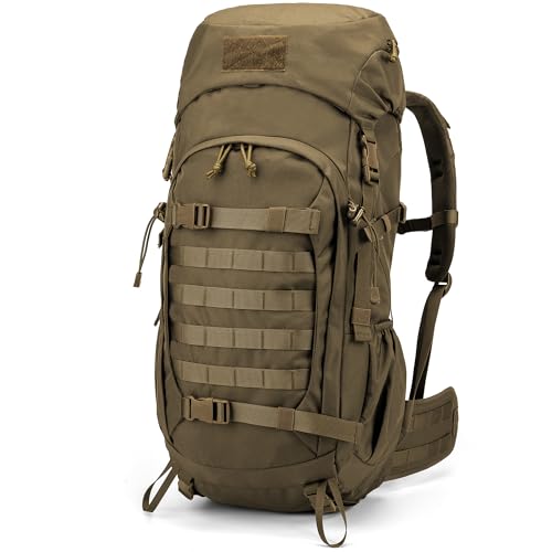 Mardingtop 50L Hiking Backpack,Backpacking Backpack with Rain Cover for Hiking,Backpacking,Rucking,Camping,Survival