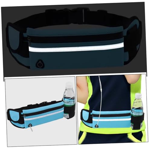 Abaodam 2pcs Hydration Ready Fanny Pack Running Waist Pack Zipper Workout Gear for Women Phone Storage Belt Bag