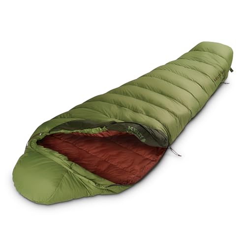 Kelty | Cosmic 40° Degree Sleeping Bag, Regular, 550 Down - Lightweight, Compact, Cozy, Warm Weather Bag - Summer