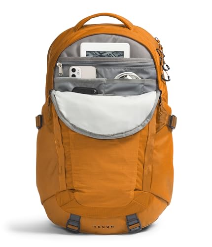 The North Face Recon Everyday Laptop Backpack - Daypack, Water Repellent, 16" Laptop Sleeve, 2 Water Bottle Pockets, Timbe...