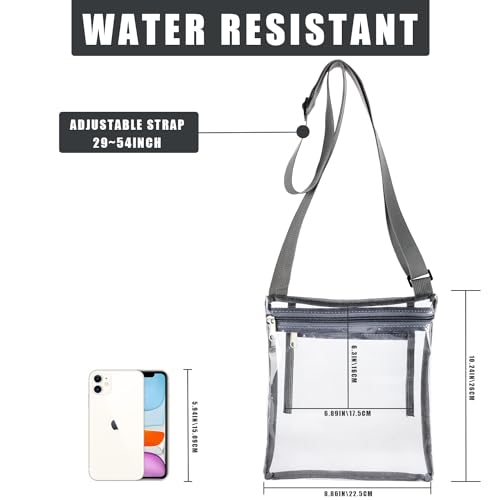 Lingshare Clear Bag For Stadium Events Clear Bags for Women