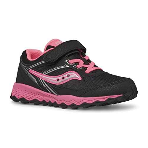 Saucony Unisex-Child Cohesion Tr14 Alternative Closure Trail Running Shoe