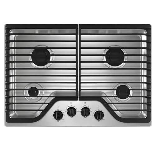 Allstare W10594440 Burner Grates Replacement Parts for Whirlpool Gas Stove Parts Top Grate Kit W11214957 WCG55US0HS00 Kitc...