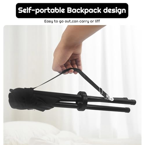 KKONHII Travel Folding Camping Stool, Outdoor Tripod Seat, Folding Camping Chairs,Fishing Chair for Camping Party Mountain...