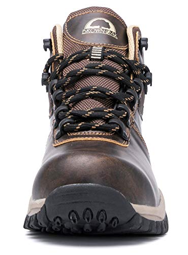 Brown Oak Womens Waterproof Lightweight Trekking Camping Backpacking Shoes Work Hiking Boots