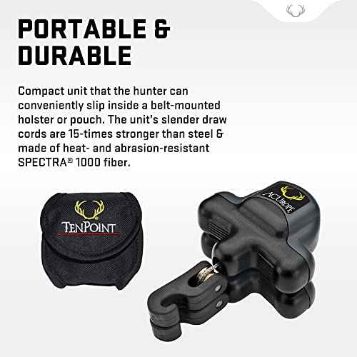 TenPoint ACUrope - Portable, Retractable Crossbow Cocking Device - Not Compatible with Ultra-Narrow or Reverse-Draw Crossbows