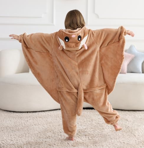 ATOZ Onesie for Kids, Animal Pajamas Halloween Cosplay Costume for Girls Boys