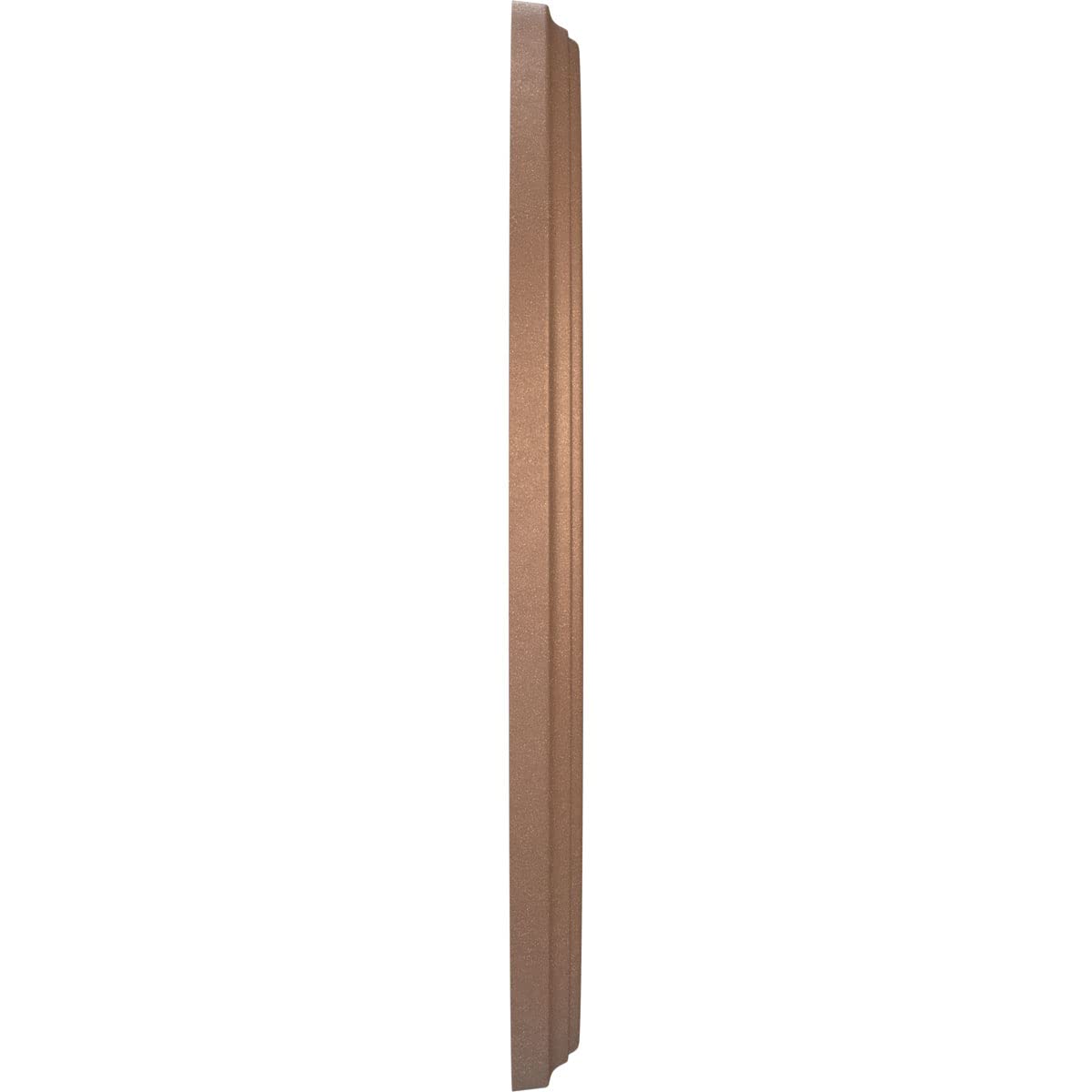 Ekena Millwork 13Od X 3 1/2Id X 3/4P Berkshire Thermoformed Pvc Ceiling Medallion (Fits Canopies Up To 5 3/4), Aged Copper