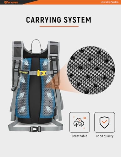 SKYSPER Hiking Backpack - 20L Small Hiking Daypack Lightweight Hiking Backpack, Breathable Day Pack, Backpacking for Women...