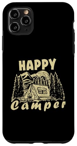 Happy Camper Outdoor Hiking and Camping Lifestyle Adventure Case for iPhone 11 Pro Max