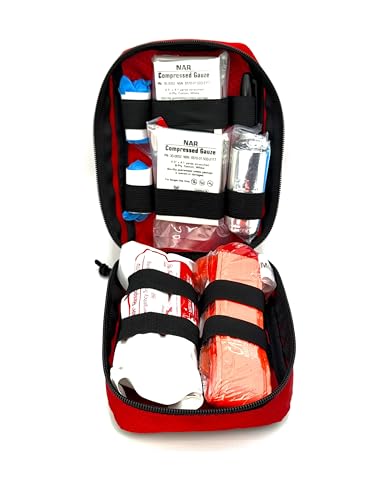 Basic Bleeding Control Kit from iThrive Medical - Stop The Bleed Kit with CAT Tourniquet, Trauma Dressing, Gauze & More - ...