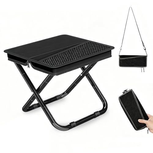 Mejora Portable Pocket Camping Chair,Ultralight Foldable Camp Stool with Compact Carry Bag, Heavy-Duty 220LBS Capacity for...