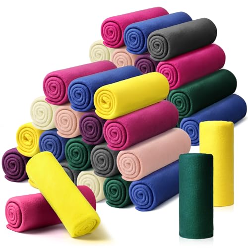 Kinlop Fleece Blanket Bulk 60 x 50 Inch Soft Lightweight Fleece Cozy Blanket Warm Throw Plush Pet Throw for Bed Couch Sofa...