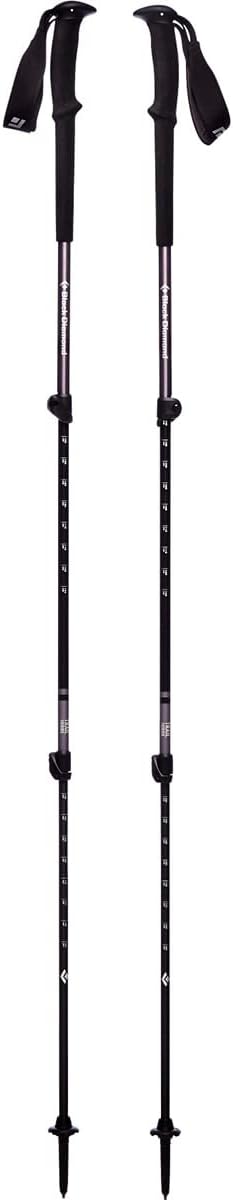 BLACK DIAMOND Trail Trekking Poles (Pair) | Lightweight Aluminum Hiking Poles | Natural, Cork, or Foam Grips | FlickLock A...