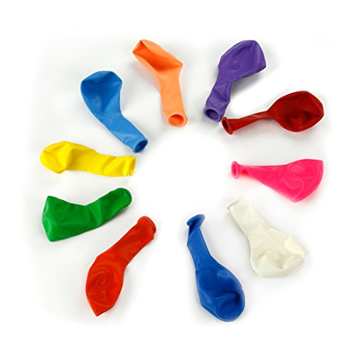 Hygloss Products Party Latex Balloons - Decorations for Birthdays, Parties, Special Events, Holidays and More - Assorted C...