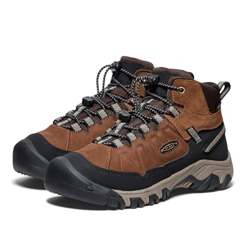 KEEN unisex-child Targhee 4 Mid Height Durable Comfortable Waterproof