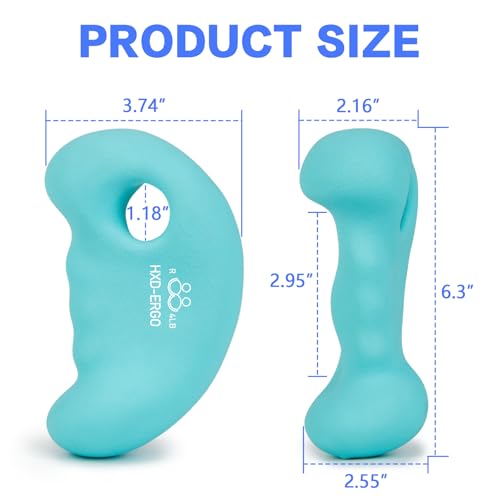 HXD-ERGO Ergonomic Dumbbells Weights Set-Hand Weights for Women at Home, Ear Dumbbells Weights for Pilates, Yoga, Jogging,...