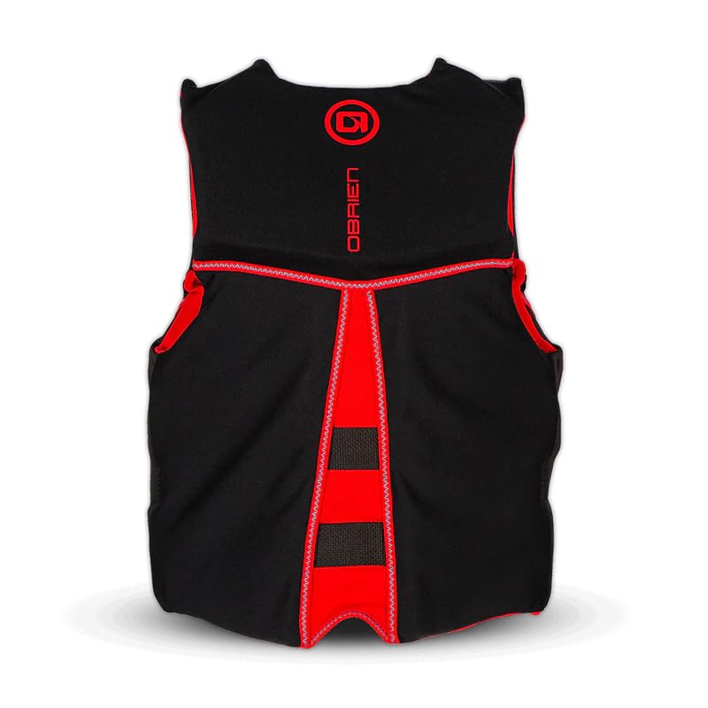 O'Brien Flex V-Back Life Jacket – Coast Guard Approved Adult Life Vest with Flex Fit Design, Lightweight Foam & Front Zip ...