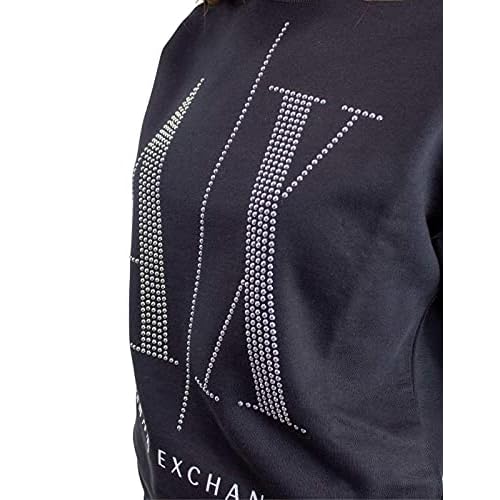 Armani Exchange Women's Studded Icon Sweatshirt