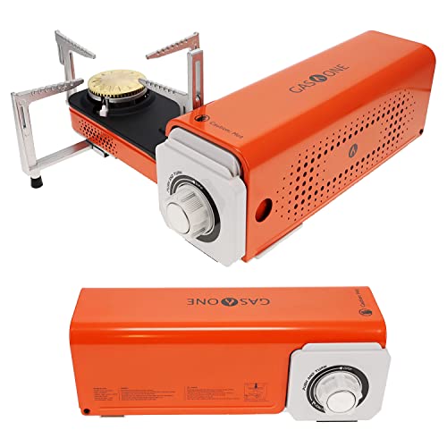 Gas One GS-8300 - Camp Stove Compact Butane Stove with Carrying Case - Foldable Portable Stove
