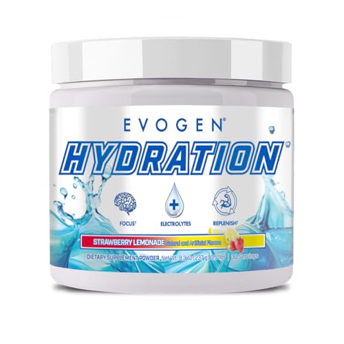 Evogen Hydration - Electrolytes Powder | Sugar-Free Electrolyte Powder Supplement for Hydration, Energy, and Recovery | Co...