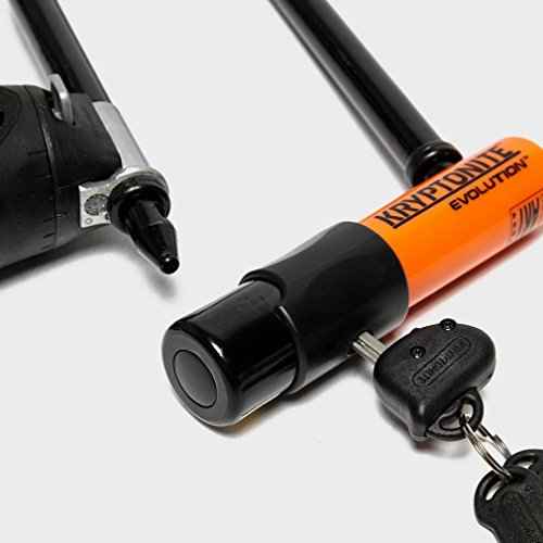 Kryptonite Evolution Mini-7 Bicycle U-Lock w/ 4¡¯ KryptoFlex Double Loop Cable