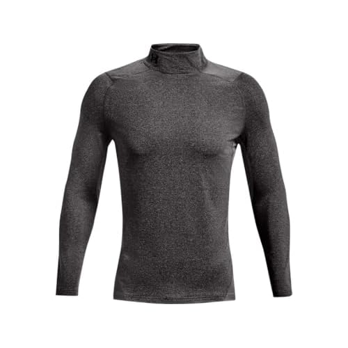 Under Armour Mens ColdGear Fitted Mock Baselayer - Dual Layer Warmth and Fast Drying LGT