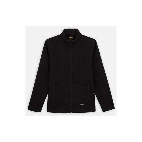 Dickies Men's Zippered Softshell Jacket, Black, M