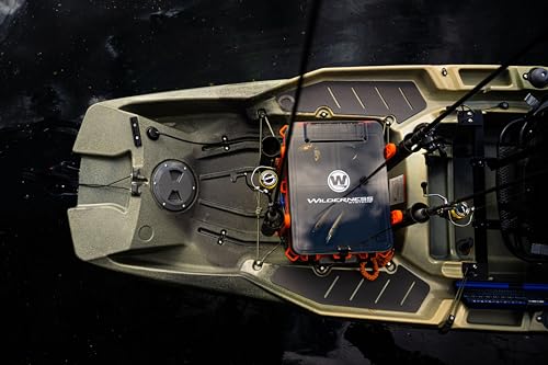 Wilderness Systems Kayak Crate - 4 Rod Holders - Kayak and Boat Tackle Storage - Fits Anglet Boats