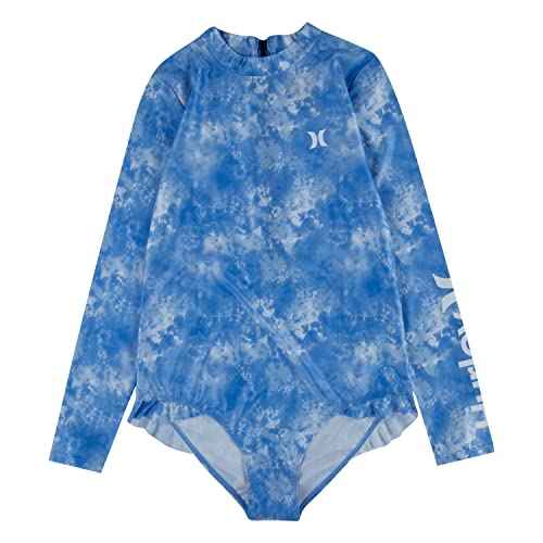 Hurley Girls Long Sleeve Rash Guard Swimsuit