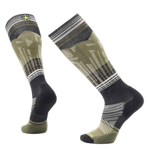 Smartwool Men's Ski Targeted Cushion Summit Shot Over the Calf Socks