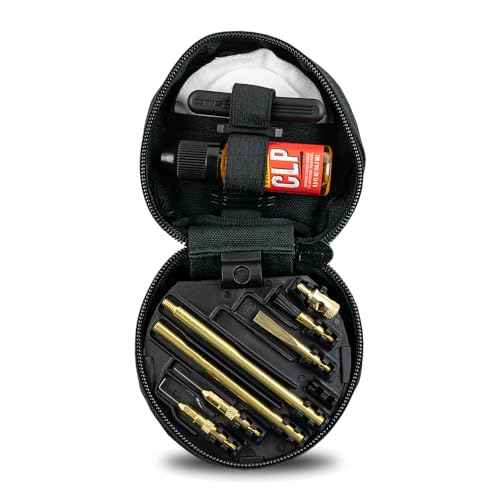 Otis .223 Cal/5.56mm Rifles & 9mm, .40 Cal, .45 Cal Pistols & Sub Guns Cleaning Kit, Portable & Durable Design (FG-223-645)