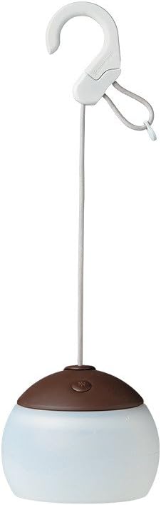 Snow Peak's Hozuki Lantern, Bark, ES-070BR, Made in Japan, Lifetime Product Guarantee, Lightweight, Compact for Camping or...