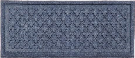 Artisan Entry Indoor Mats for Entryway, Durable & Easy to Clean Tray for Boots, Anti-Slip & Water-Resistant for Front Room, Made in The USA, 15" x 36", Blue, by Mats Inc.