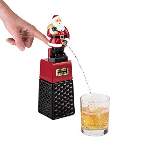 True Santa Liquor Dispenser, Gag Gift, 16 oz Beverage, Wine, Beer, Whiskey, Vodka, Gin, Alcohol Dispenser